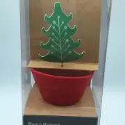 New World Market Cupcake Baking And Decor Kit - 6 Silicone Pots & 6 Tree Picks
