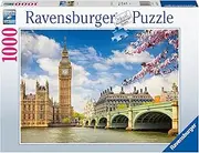 Ravensburger London Houses of Parliament & Big Ben 1000 Piece Jigsaw Puzzles for Adults & Kids Age 14 Years Up - City Puzzle, Amazon Exclusive