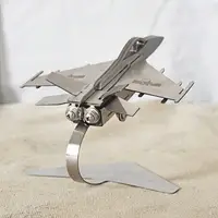 在飛比找Coupang 酷澎優惠-TCR 內飾配件不銹鋼戰鬥機模型對象