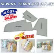 Cute Bag Pattern Template DIY Cutting Ruler Quilting Ruler Template Sewing ToZR
