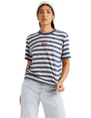 [RVCA] Formerly Patched Short Sleeve Tee in Moody Blue
