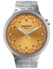 [Swatch] Amber Sheen Watch in Orange