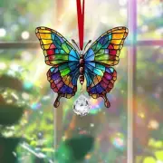 Crystal Suncatcher, Butterfly Gift, Butterfly Suncatcher, Unique Gift