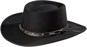 [Stetson] Black Hawk Wool Felt Western Hat