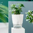 Plastic Water Storage Flowerpot Self Watering Lazy Pot Nordic Flower Pot Home