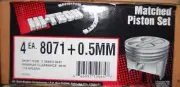 Hi-Tech 8071+.5MM (.020) Set of 4 Pistons for 119 Nissan