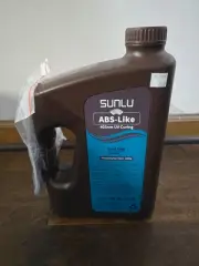 SUNLU 3KG 3D Printer Resin - Solid Grey, Water Washable, ABS-Like (405nm) 3000g