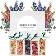 Gourmet Nougat 5 Piece Gift Box - Assorted Nougat Bars: Raspberry & Vanilla, Strawberry & White Chocolate, Wild Fig & Honey, Mango & Passionfruit - Luxury Gift Box - Ideal Gourmet Food Gift