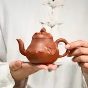 Master Tea Pot Handmade Pot with Certificate Paper True Yixing Zisha Marked Pot