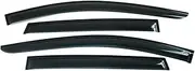 Car Window Deflector Compatible for Ford kuga Escape 2013 2014 2015 2016 2017 2018 2019 Weathershield Side Window Visor Windshield Sunshade
