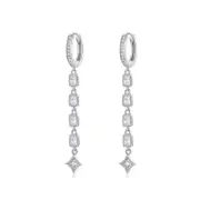 Elegant Crystal Dangle Earrings