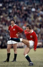 Clive Woodward of the British Lions in action during their rugby - Old Photo 1