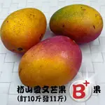 枋山愛文芒果【B+品級】10台斤=6公斤【限黑貓宅配】季節限定 2024