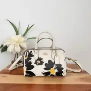 NWT Coach Mini Rowan Crossbody Bag With Floral Print