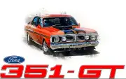 Ford Falcon XY 351-GT flag/banner 150cm x 90cm NEW