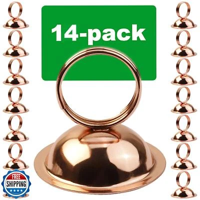 CNglam Table Number Holders Ring-Clip Place Card Holders Menu Stand Menu Card