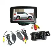 Wireless 7 LED Night Vision Reverse Camera + 4.3" LCD Monitor Car Rear View Kit