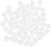Sosoport Glow in The 100pcs Luminous Pebble Stones Natural Decorative for Aquarium Yard