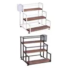 Syrup Bottle Display Rack Spice Rack Wine Rack