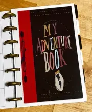 Up inspired My Adventure Book 2-Sided Dashboard for use with MINI Happy Planner