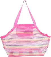 [JOINPAYA] Portable Beach Bag Beach Tote Bag Shoulder Tote Bag Bag Bag Beach Tent Beach for Straw Beach Bag Mesh Beach Tote Bags Travel Beach Mesh Beach Bag Colorful Net