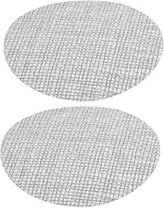 AUTSUPPL 2Pcs Lamp Shade Diffuser Fireproof Fabric Ceiling Light Cover High Temperature Resistant Anti-Glare Gentle Light for Home Apartment Restaurant