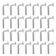 100 Pcs Galvanized Pin Buckle Pallet Racking Clips Universal Round Head