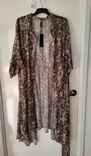 Taking Shape Long Top/jacket Size 18