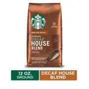 NEW Starbucks Medium Roast Decaf House Blend Ground Coffee