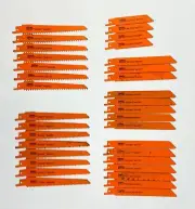 Luckyway Reciprocating Saw Blades Assorted Lot of 34