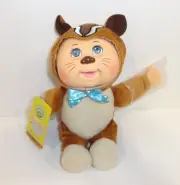 New Cabbage Patch Kids Cuties Chipmunk Plush Doll Theo Woodland Friends #97 P12