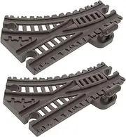 Highspeed Adventure Train Toys 2pcs Boys and Girls Train Track Accessories Plastic Elastic Deformation Track for Playset