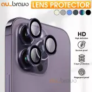 For iPhone 16 15 14 13 12 Pro Max Camera Lens Tempered Glass Screen Protector