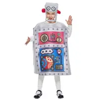 在飛比找蝦皮購物優惠-萬聖節 兒童 錶演服 機器人 cosplay服裝套裝 角色扮