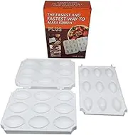 9 Grids Large Size Meatball Mold,Manual Meatloaf Maker Press Tool,Meatball Making Tool for Making Fried Kibbeh Cake