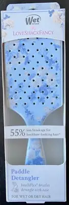 LoveShackFancy x Wet Goody Paddle Detangler Hair Brush Everblooming Rosettes NEW