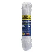 Gripwell Heavy Duty Twisted Silver Rope 6mm x 20m