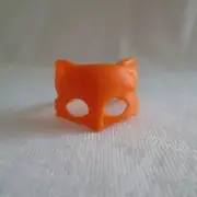 NEW Barbie Club Chelsea Tree House Doll Orange Fox Mask ~ Accessory Clothing