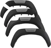 Mudguard Fender Flares Wheel Arch Compatible with Toyota Hilux Revo 2015-2020,2021-2023 Models 4X4 Car Auto Part Accessories 6 pcs/Set(2015-2023)