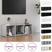 TV Stereo Cabinet Chipboard Living Room Furniture Multi Colours/Sizes vidaXL
