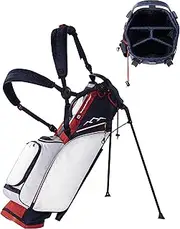 Sun Mountain 2025 Women’s 3.5 14-Way Golf Stand Bag - Durable Golf Bag with Eight Pockets for Ample Storage - Features an Ergonomic EZ-Fit Dual Strap System and a Matching Rain Hood