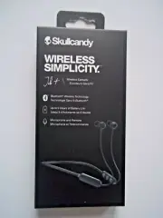 Black SKULLCANDY Jib + Wireless Simplicity Earbuds Bluetooth Technology (6 Hour)