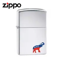 在飛比找momo購物網優惠-【Zippo】共和大象 打火機(29072)