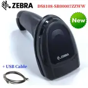 Zebra DS8108-SR00007ZZWW 2D 1D USB Kit Handheld Barcode Scanner Imager For POS