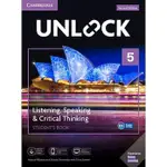 UNLOCK LEVEL 5 LISTENING, SPEAKING & CRITICAL THINKING(學生課本) <華通書坊/姆斯>