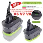 Battery Adapter For Ryobi 18V ONE+ Li-ion Battery Convert To For Dyson V6 V7 V8