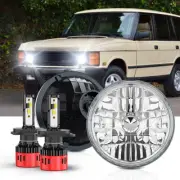 7" Round LED Headlights Combo Hi/Lo For Land Rover Range Rover Classic 1970-1995 (for: Opel)