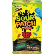 Sour Patch Kids Big Individually Wrapped Soft and Chewy Candy, 240 Count