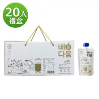 在飛比找PChome24h購物優惠-【韓味不二】韓國水梨汁100ml(20入)禮盒