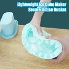 Ice Maker Silicone Mini Bucket Flexible Cube Mold Tray for Quick Freezing Home